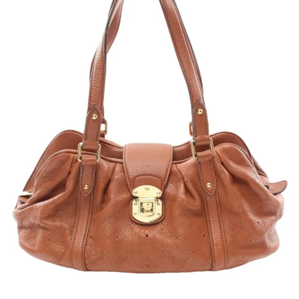 Louis Vuitton Brown Monogram Mahina Lunar PM